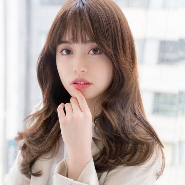 ヨシンモリ＆エギョモリ　韓国風ヘア