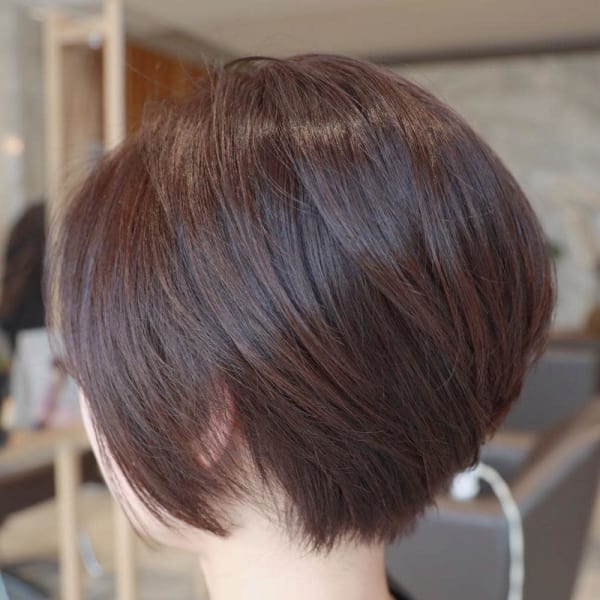 大人ナチュラルモードボブ