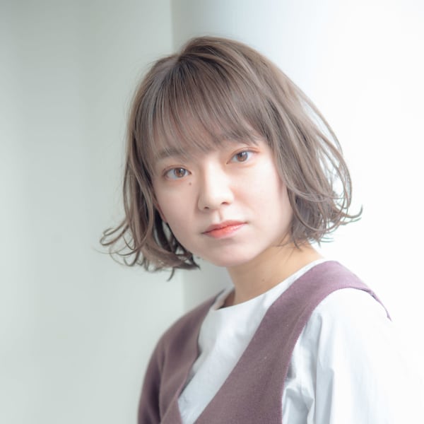 大人かわいい小顔・ショートパーマヘア【代官山】|ARC+