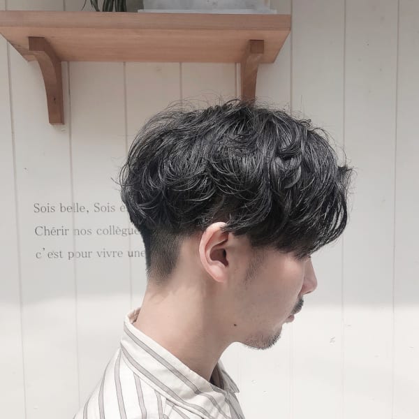 64ページ目 メンズのオススメ順 パーマ 黒髪の髪型 ヘアスタイル 楽天ビューティ