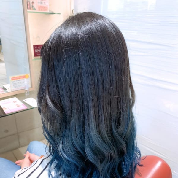 グラデーションカラー☆ブルー