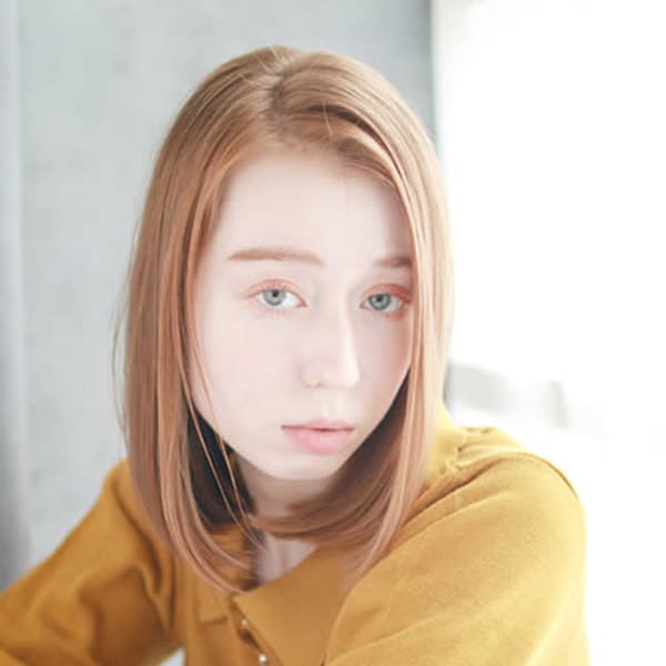 20代30代40代　レディに彩るピンクボブ【草津】