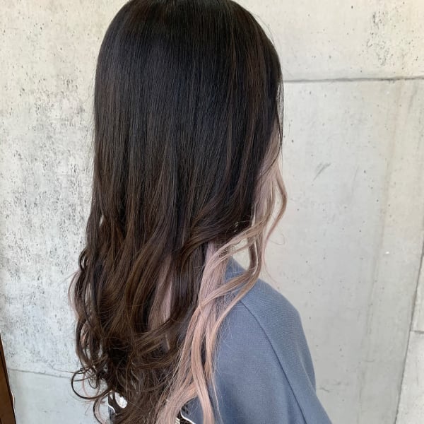 Rumor ×【シールエクステでインナーカラー】