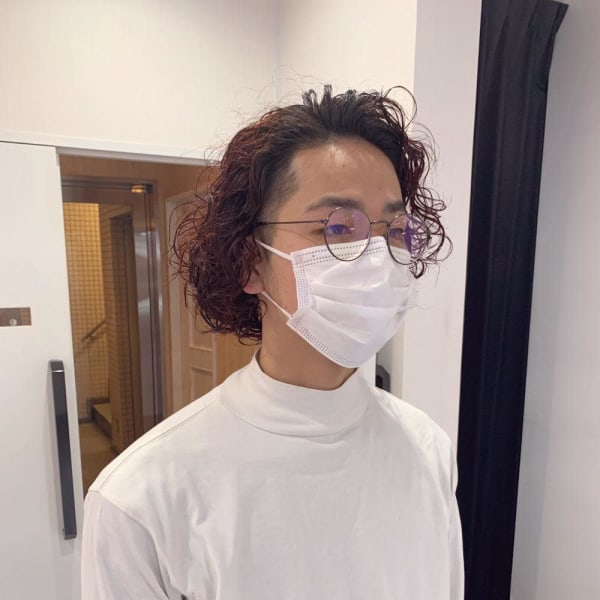 赤髪×パーマ【クスダ】