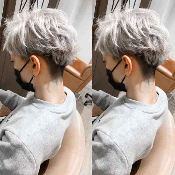 【Luccica】ホワイトシルバー