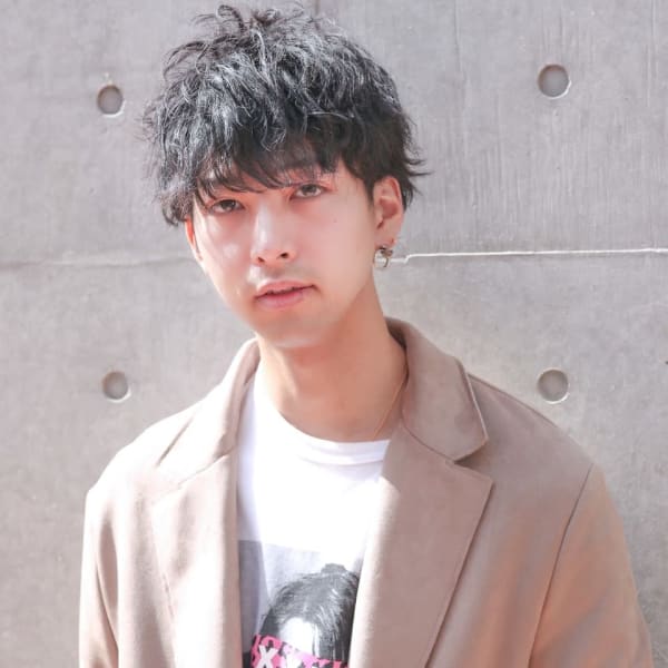 前下がりバランス【無造作ルーズショート】