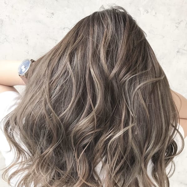 ハイライトカラー☆ホワイトアッシュ☆