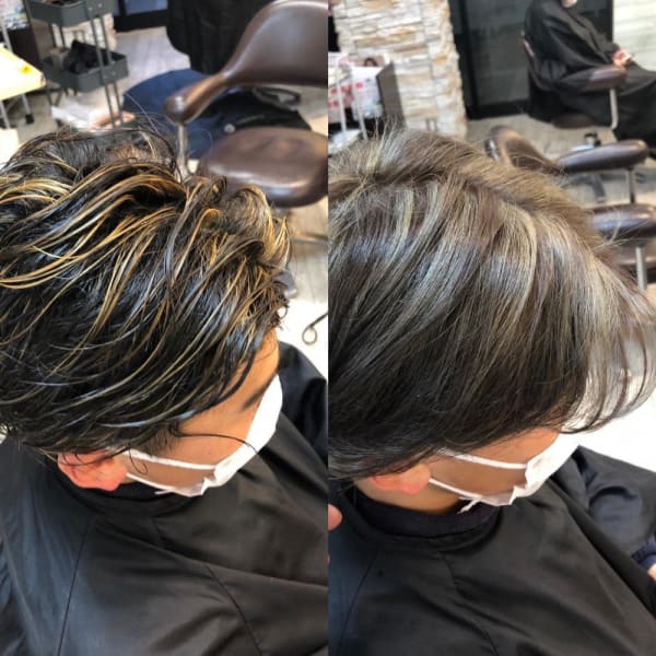 メンズネオハイライトカラー!