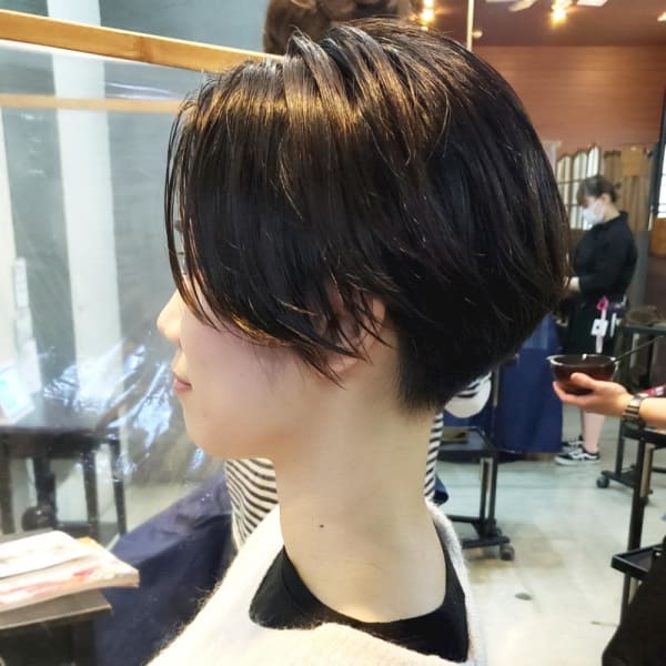 【松戸BULL】黒髪ハンサムショート×刈り上げ