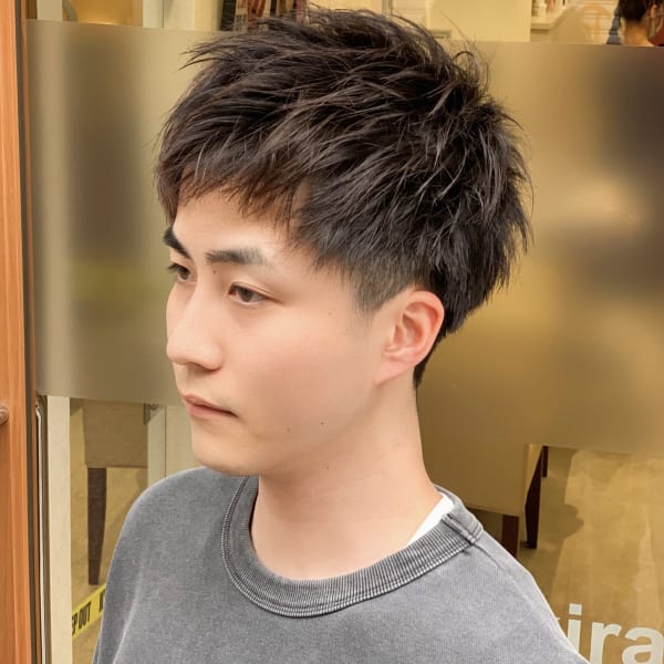 メンズのオススメ順 レッド ピンクの髪型 ヘアスタイル 楽天ビューティ
