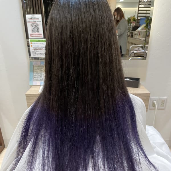 パープルグラデ―ション|atelier visse