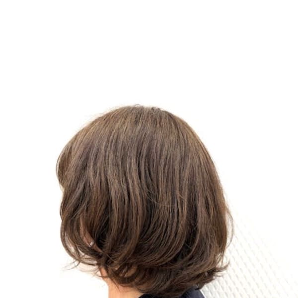 【オススメ順】50代～/パーマ/フェミニン/カールの髪型・ヘアスタイル 楽天ビューティ