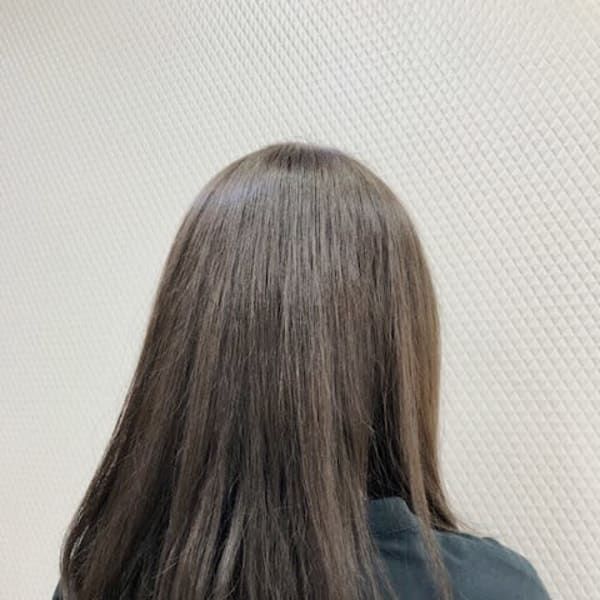 前上がり/小顔/ワンレン/黒髪/ワンカール/30代40代/