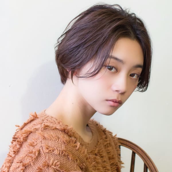 小顔マニッシュショート