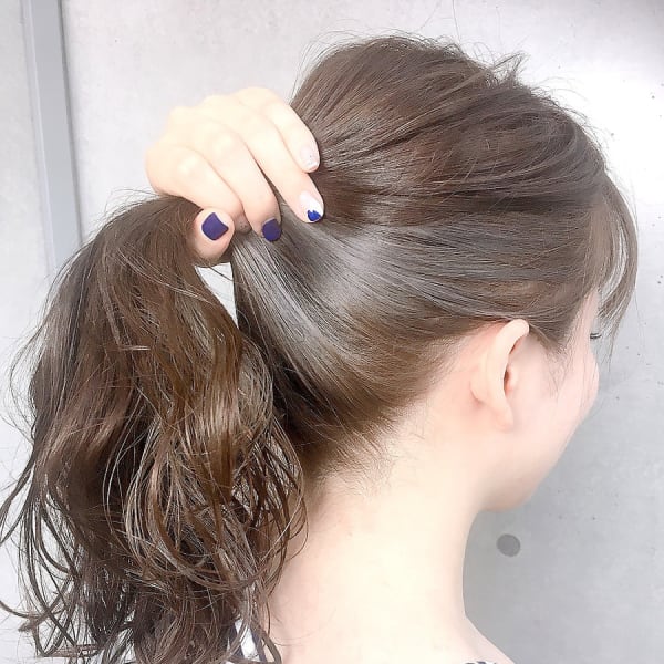 うなじもキレイ 艶髪スタイル 髪質改善 Hair Grandage 北千住 カミシツカイゼンアンドヘア グランアージュキタセンジュ のヘアスタイル 美容院 美容室を予約するなら楽天ビューティ
