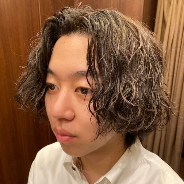 【24ページ目 メンズのオススメ順】パーマ/ミディアムの髪型・ヘアスタイル 楽天ビューティ