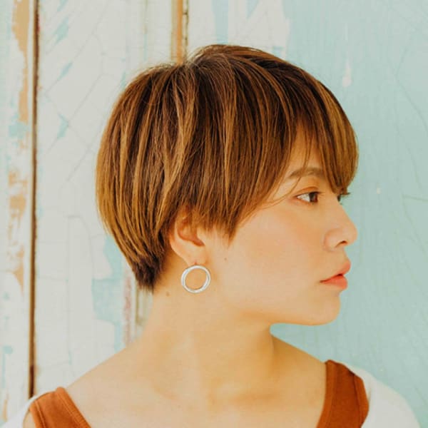 大人ショートボブ