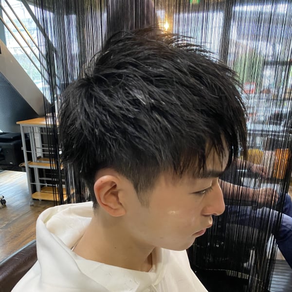 ナチュラルツーブロック
