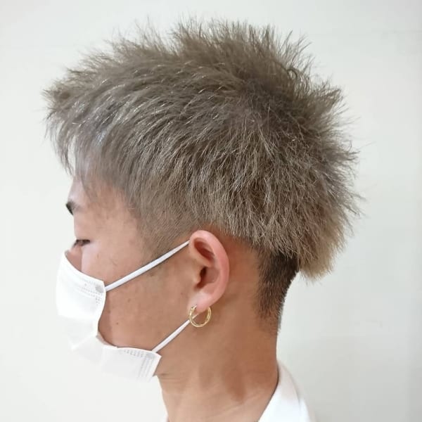 メンズ×シルバー