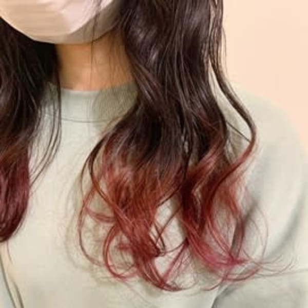 挑戦しやすい裾カラー!|Weve Rista 富里店