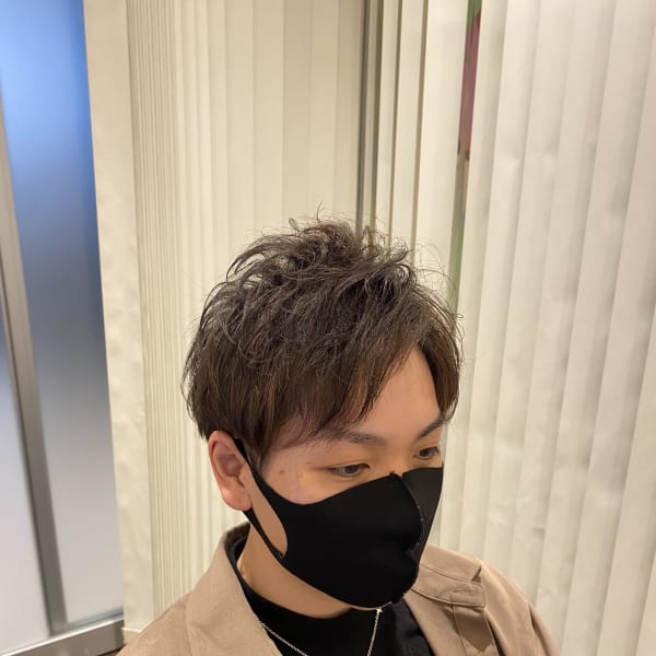 アップバングショート