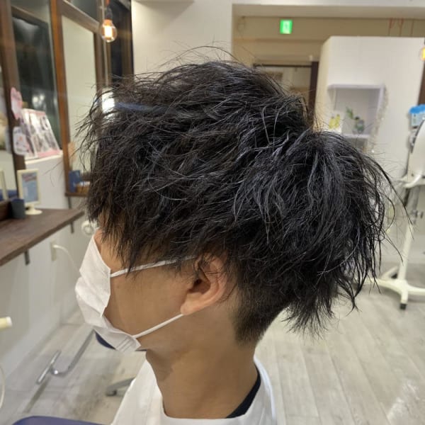 メンズ/ツイストパーマ