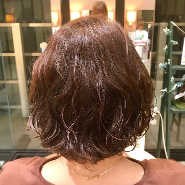 お手入れ簡単♪ゆるふわラフパーマ