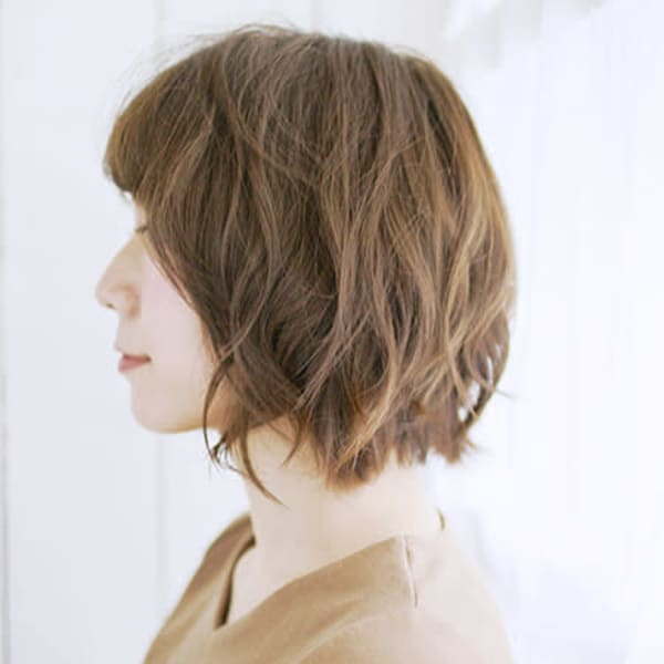 20代30代40代 イメージ自在のウルフボブ【長浜】