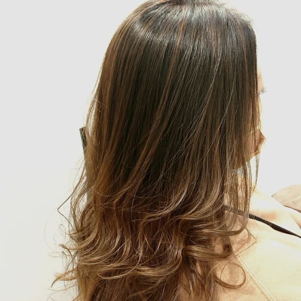 ロング×バレイヤージュ♪|Hair&color le jardin 葛西店