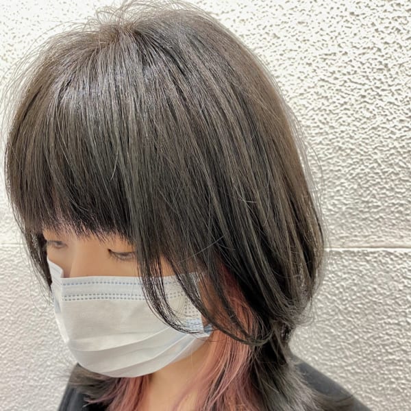 春カラー【Ash元住吉店ヘアスタイル】