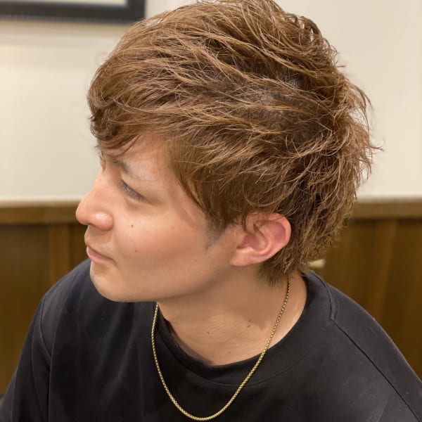 超トレンド！マッシュウルフスタイル