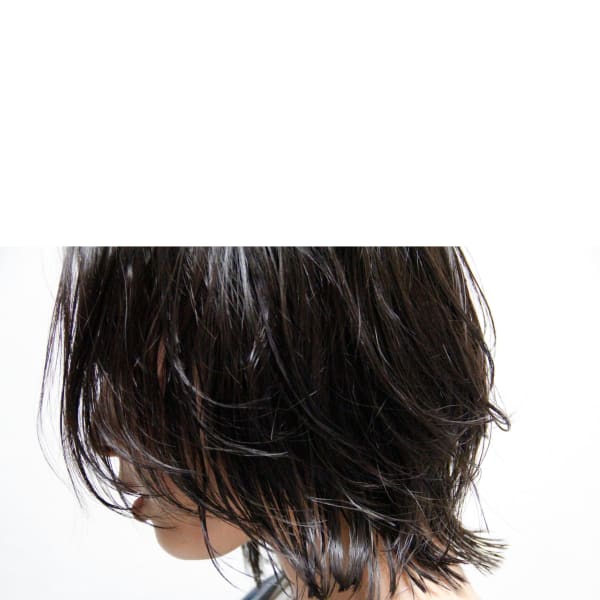 【MALUNAカラーリスト神】ダークトーン透明感ウルフ