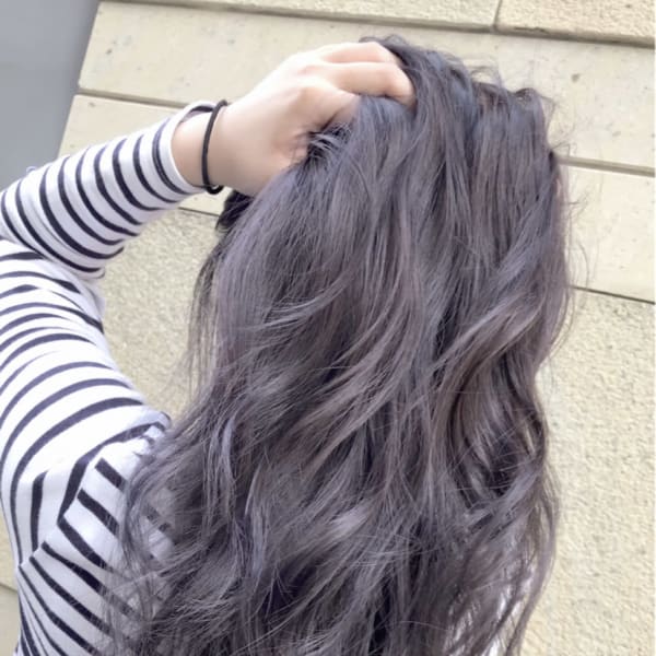 パープルラベンダーアッシュ|Eliss umeda