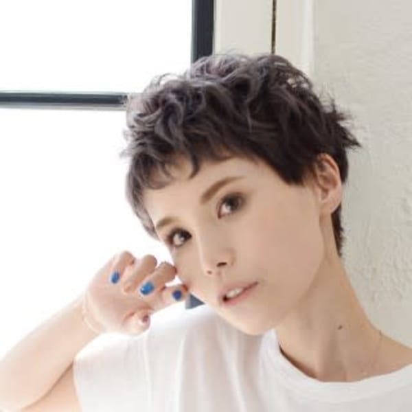 外国人風×パンクベリーショート