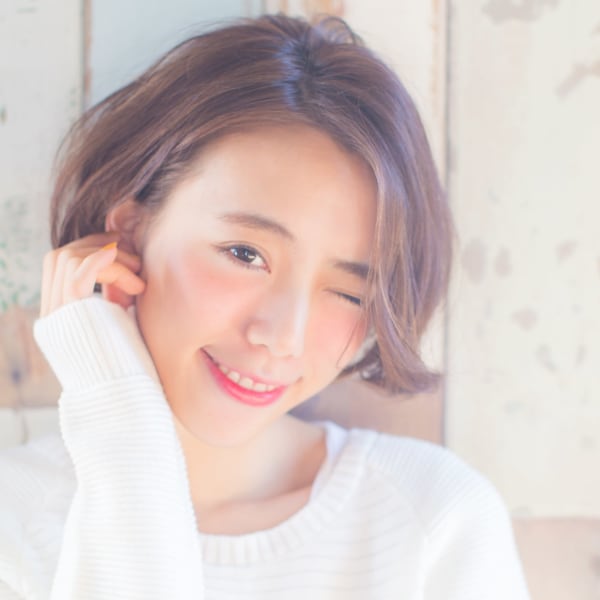 柔らかふんわりパーマでボブ スタイルに差をつけて☆