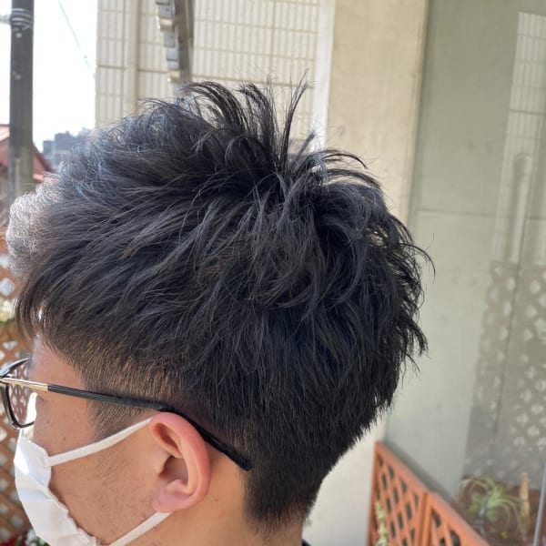 ナチュラルニュアンスメンズパーマ