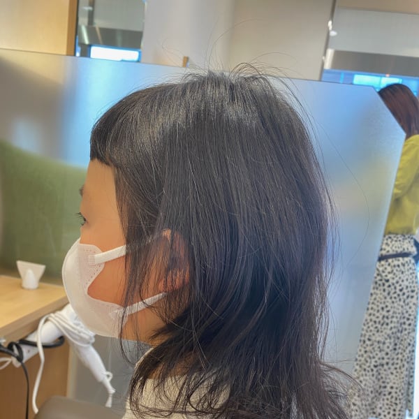 《お子様のカット（中学生まで！）》今しか出来ない極短眉上前髪