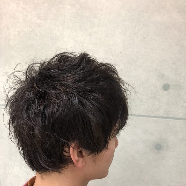 マッシュパーマ