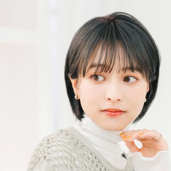 小顔に見える！ショートヘア