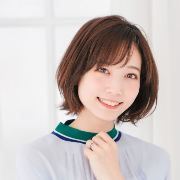 軽やかさのあるふんわりボブ