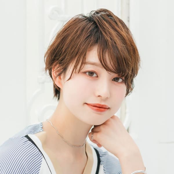 スマートマッシュショートヘア