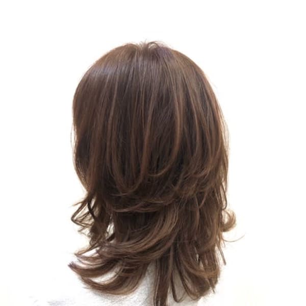 オススメ順 40代 パーマ フェミニン ロングの髪型 ヘアスタイル 楽天ビューティ