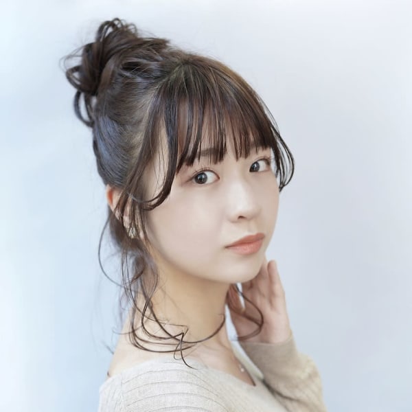 ラフなお団子スタイル【銀座】