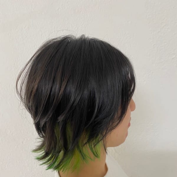 インナーカラー×ミニウルフ