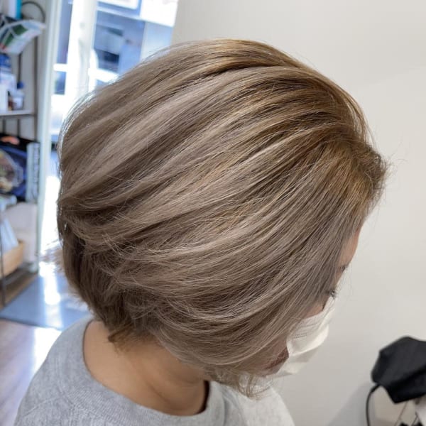 40代ママ☆元々白髪60%あります