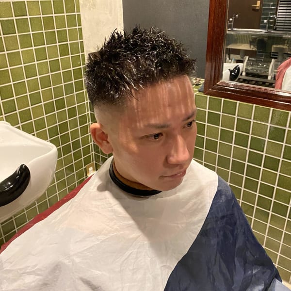 フェードスタイルから伸び掛けスタイル|Bar Ber Shop REGALO