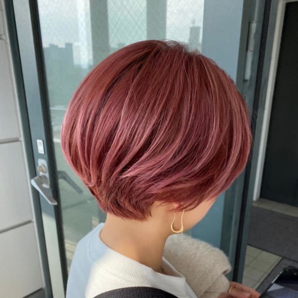 【CHESTER】春ヘアー ハイトーン ショート