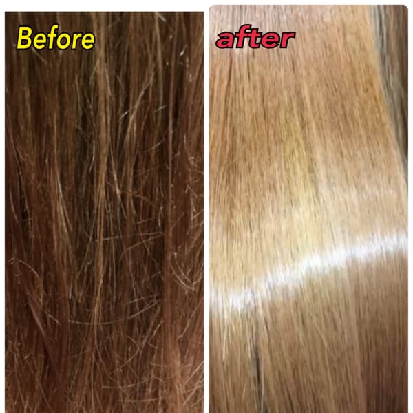 髪質改善トリートメントロングヘア