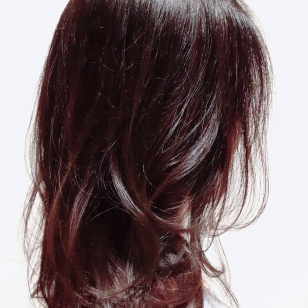 afumty×ゆるふわ×ウェーブ×インナーカラー