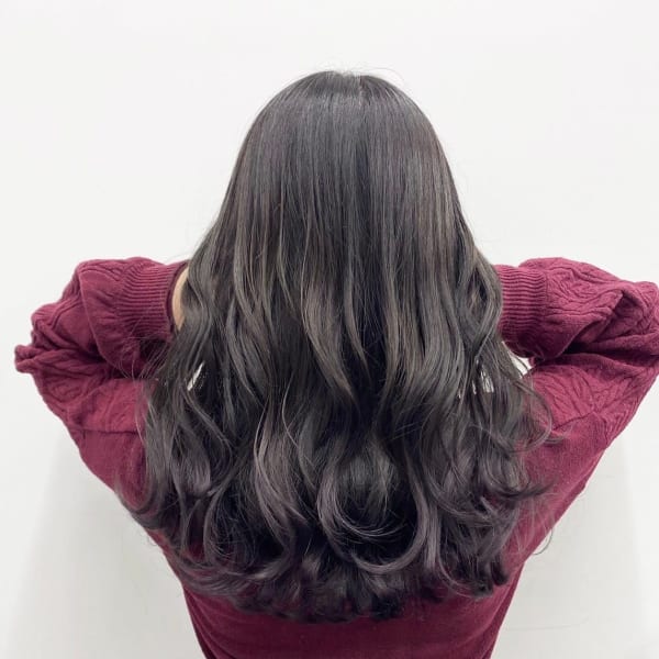 オススメ順 10代 カラー グラデーション 黒髪の髪型 ヘアスタイル 楽天ビューティ